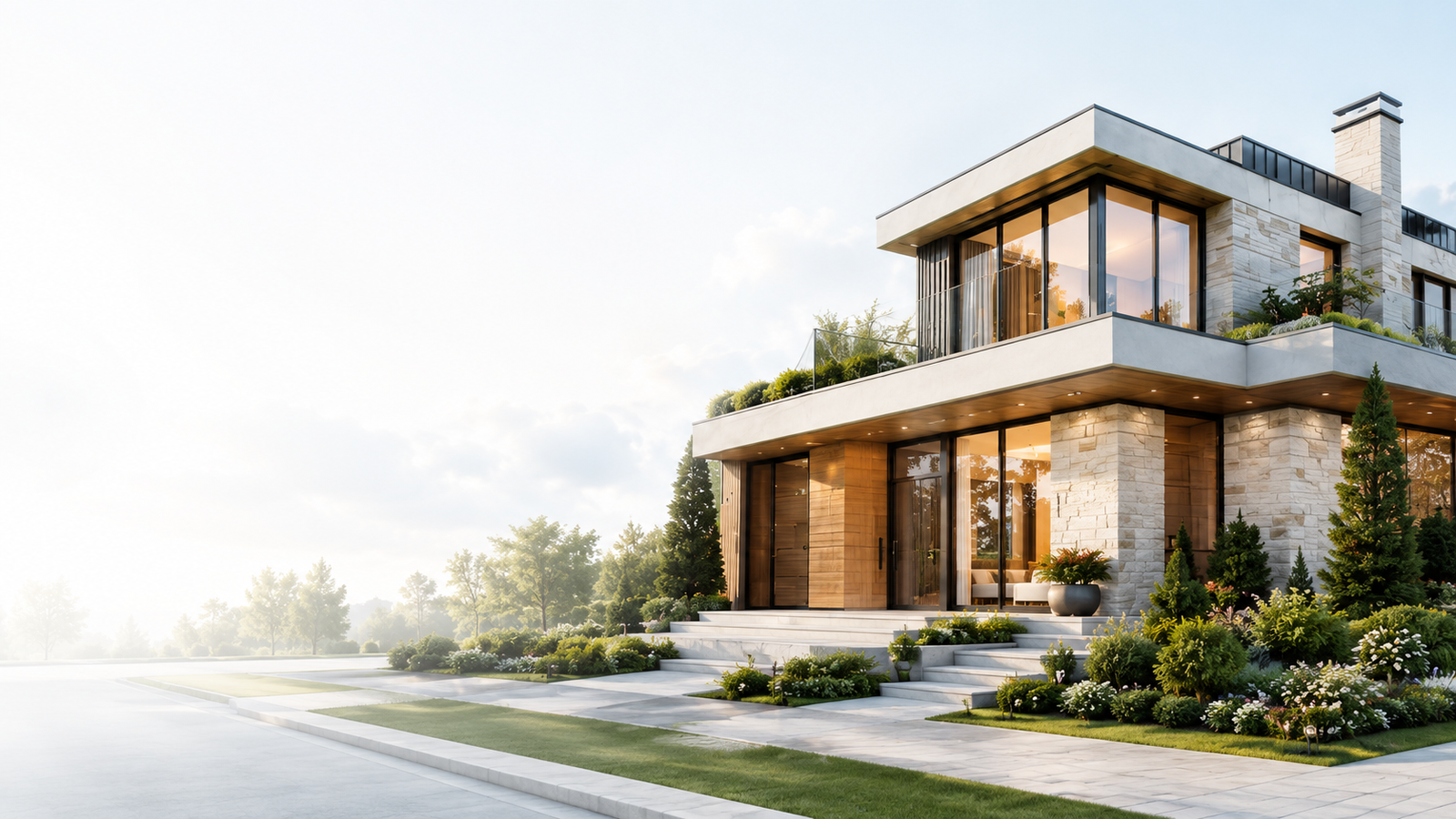 Sample home exterior